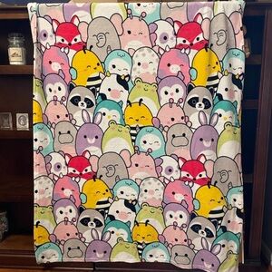 Squishmallows-themed blanket